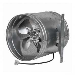Europlast Kanāla zemspiediena ventilators Ø160mm, metāla